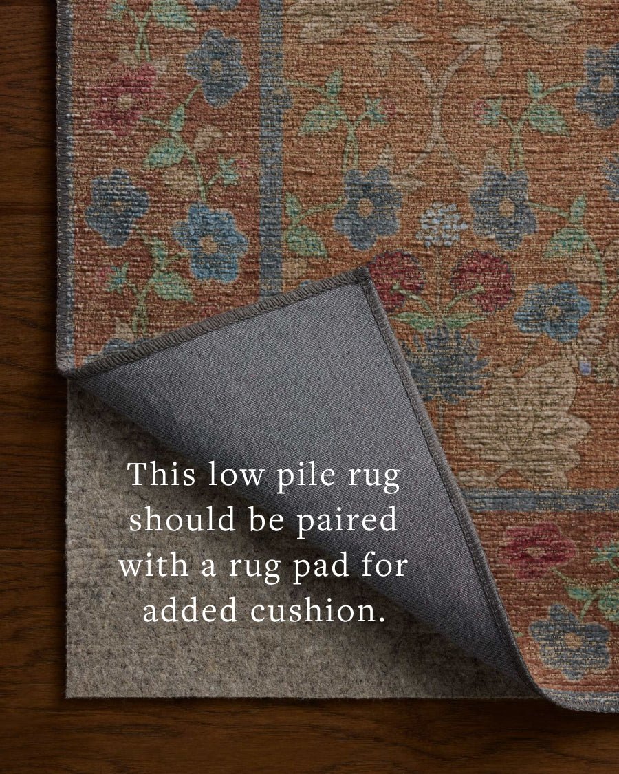 The Edinburgh Rug in TAN / OLIVE | Rifle Paper Co x Loloi - Plain Jane Interiors