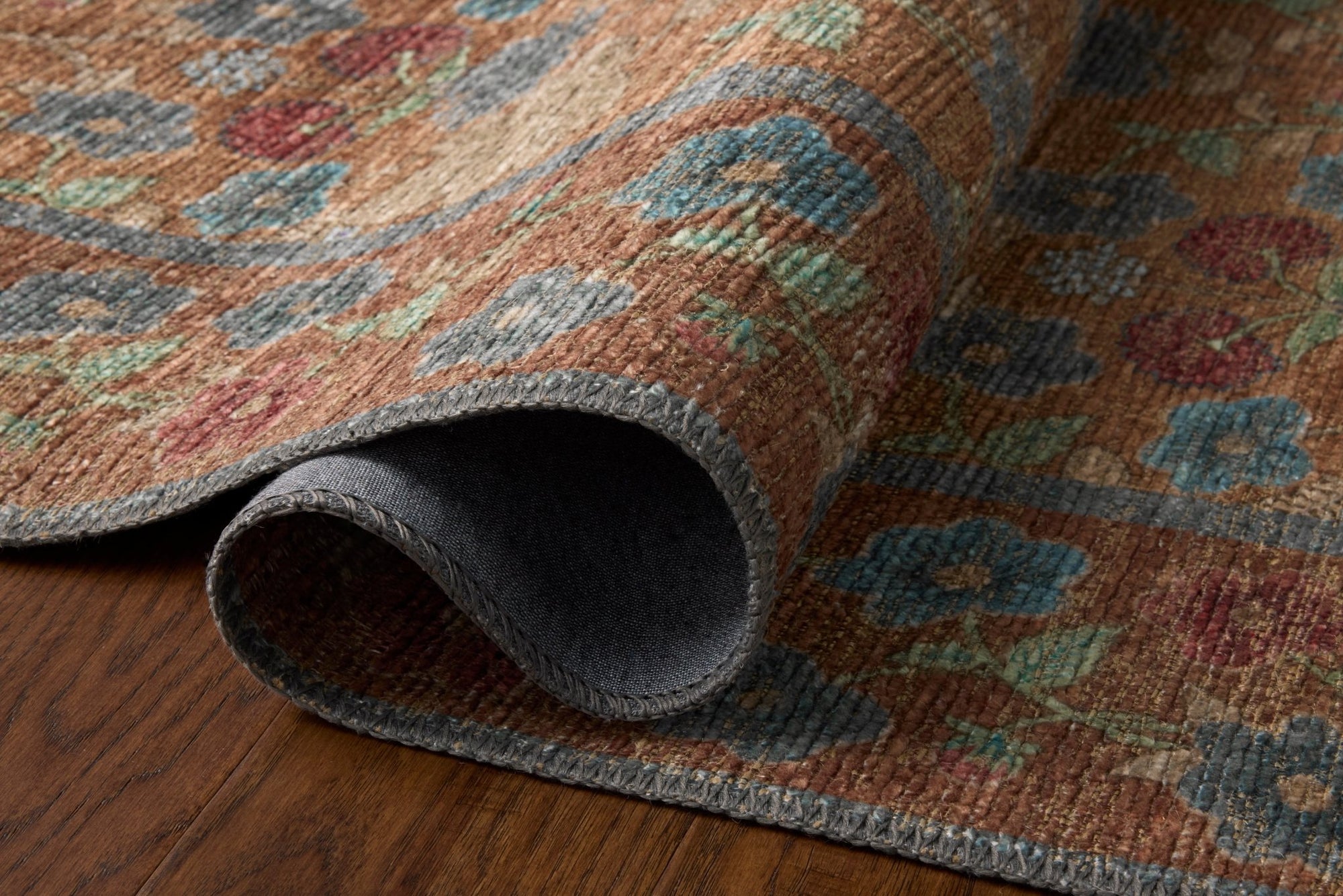 The Edinburgh Rug in TAN / OLIVE | Rifle Paper Co x Loloi - Plain Jane Interiors