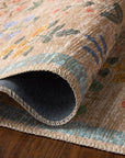 The Edinburgh Rug in WHEAT / MULTI | Rifle Paper Co x Loloi - Plain Jane Interiors