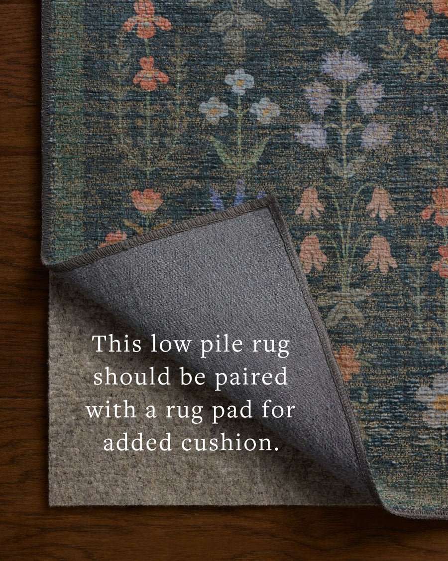 The Edinburgh Rug in WHEAT / MULTI | Rifle Paper Co x Loloi - Plain Jane Interiors