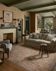 The Edinburgh Rug in WHEAT / MULTI | Rifle Paper Co x Loloi - Plain Jane Interiors