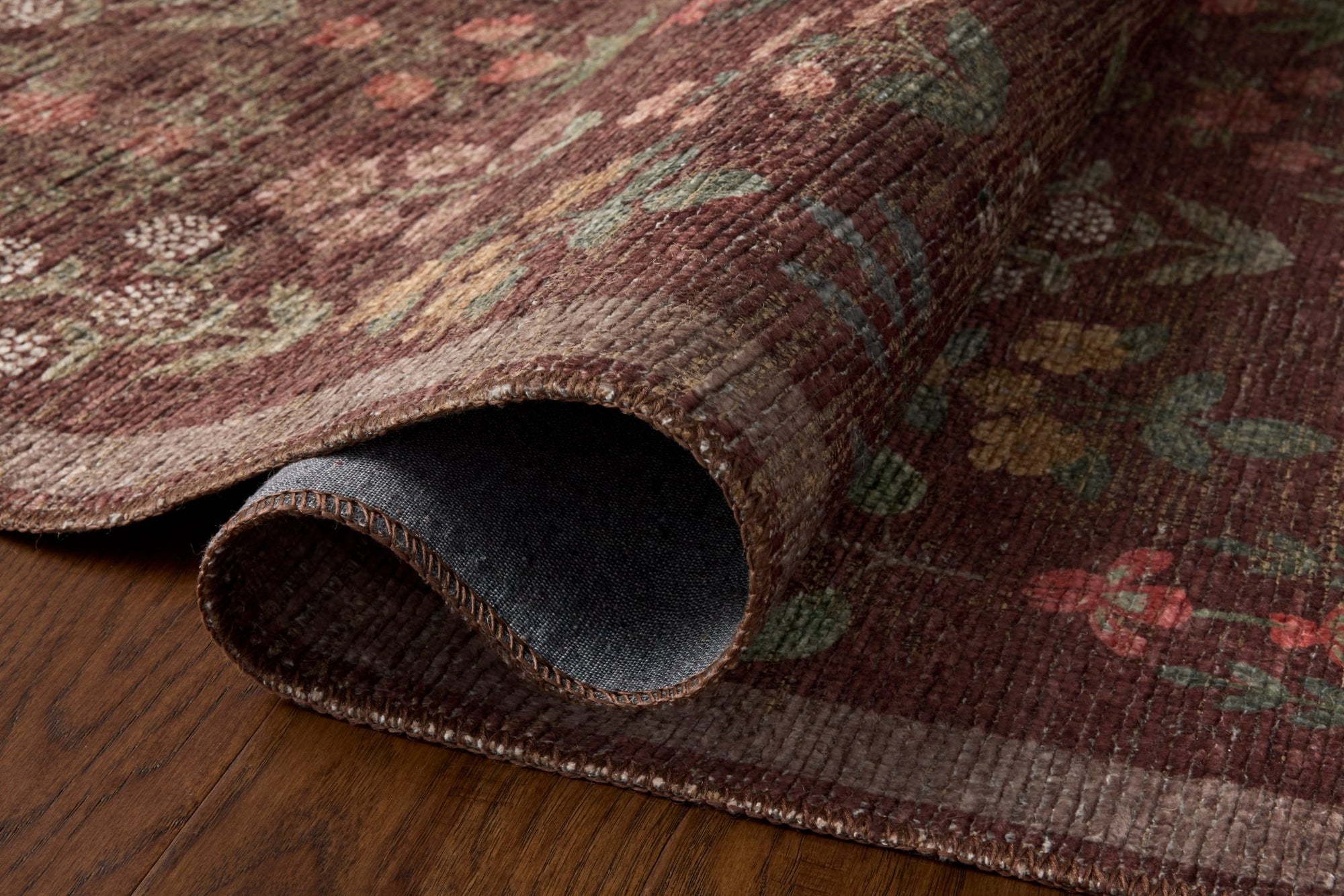 The Edinburgh Rug in WHEAT / MULTI | Rifle Paper Co x Loloi - Plain Jane Interiors