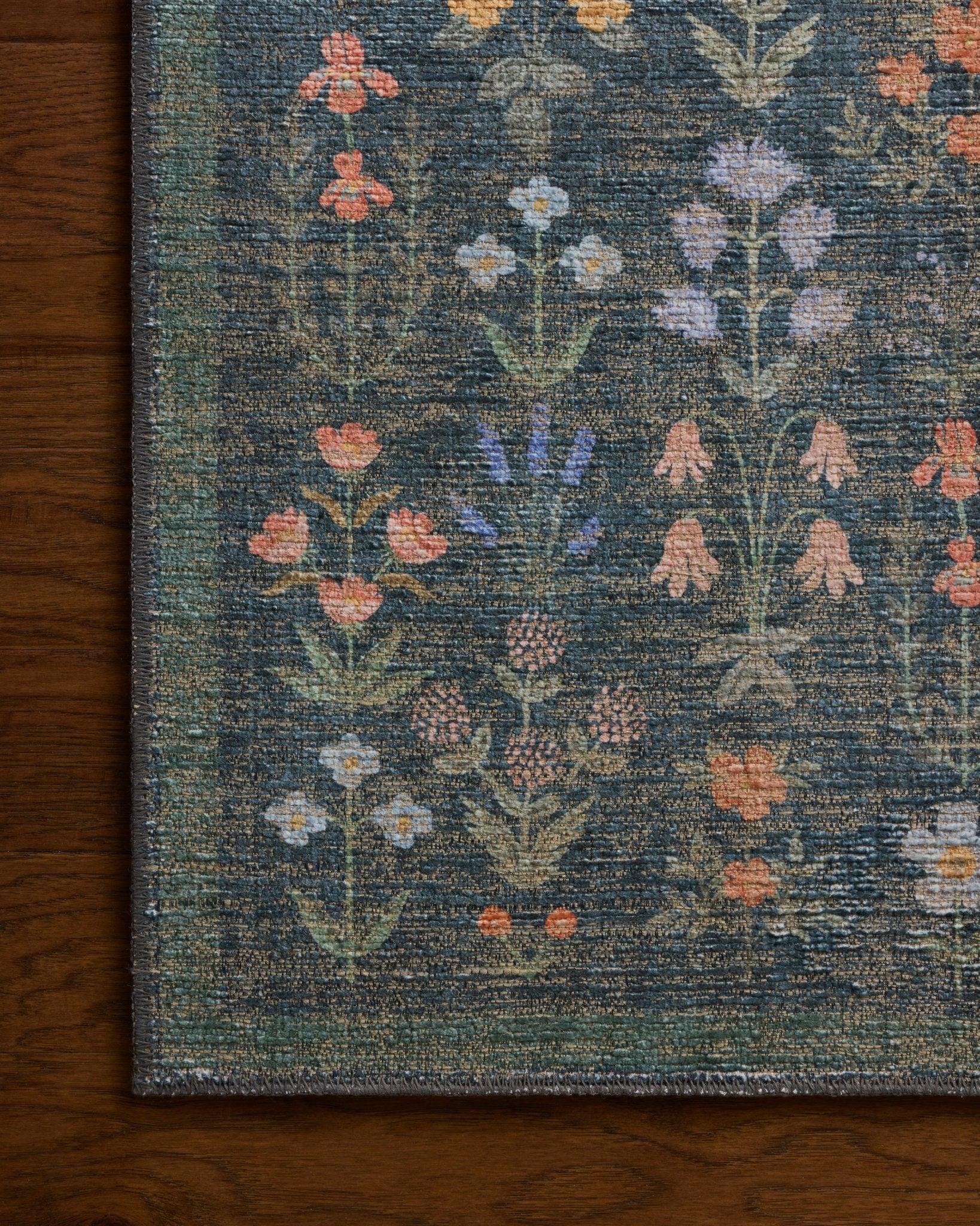 The Edinburgh Rug in WHEAT / MULTI | Rifle Paper Co x Loloi - Plain Jane Interiors
