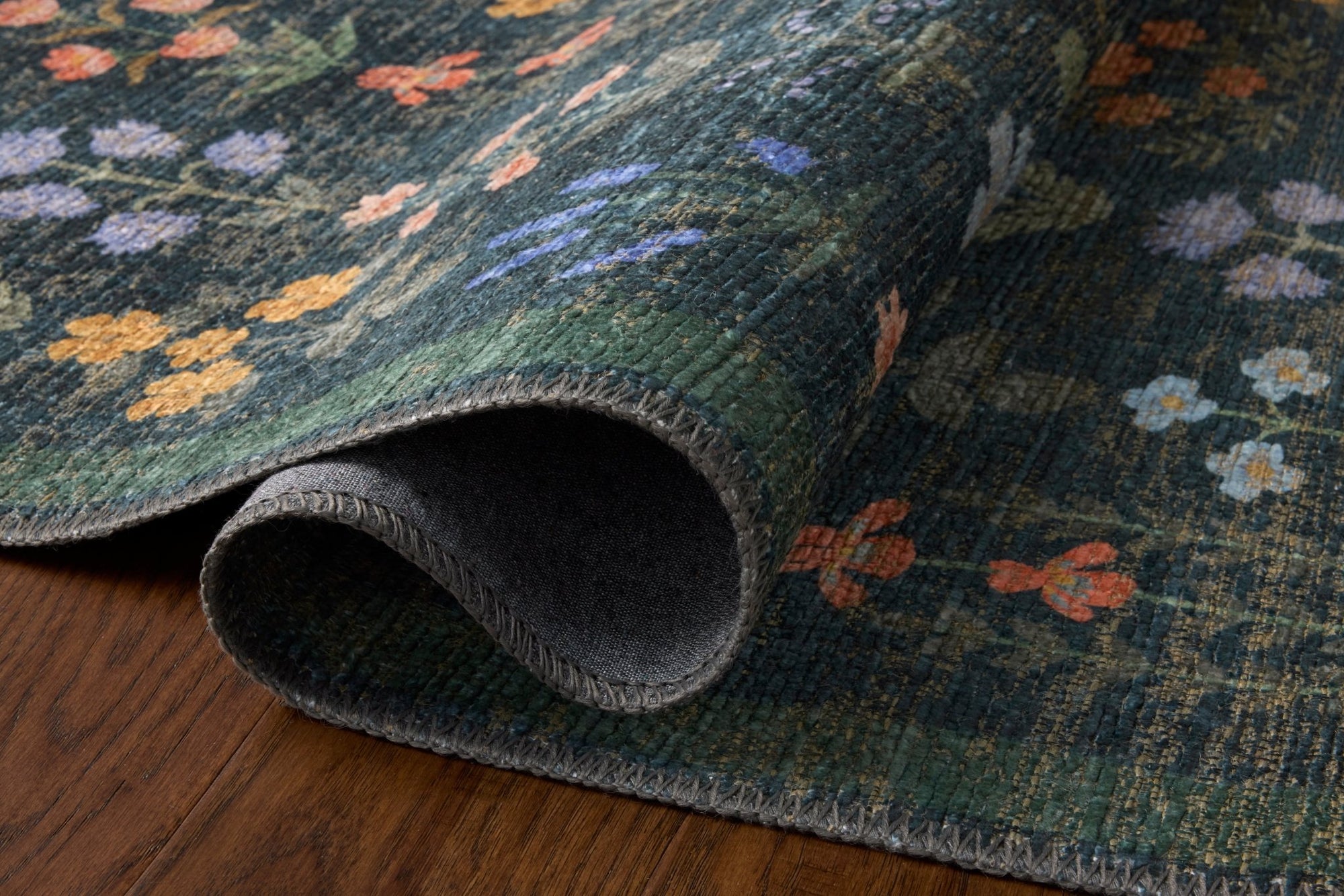 The Edinburgh Rug in WHEAT / MULTI | Rifle Paper Co x Loloi - Plain Jane Interiors