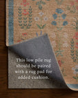 The Edinburgh Rug in WHEAT / MULTI | Rifle Paper Co x Loloi - Plain Jane Interiors