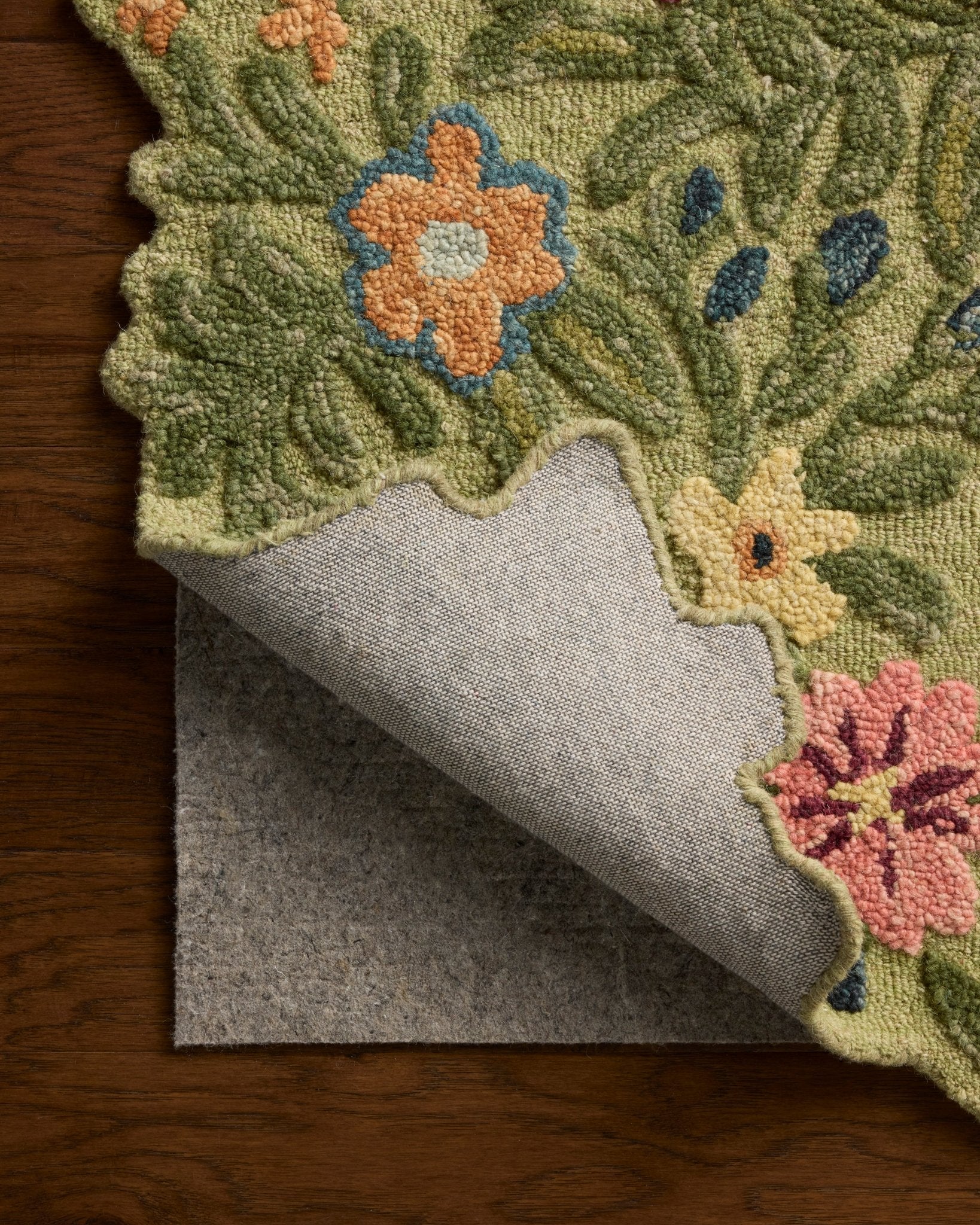 The Edith Rug in NAVY / MULTI | Rifle Paper Co x Loloi - Plain Jane Interiors