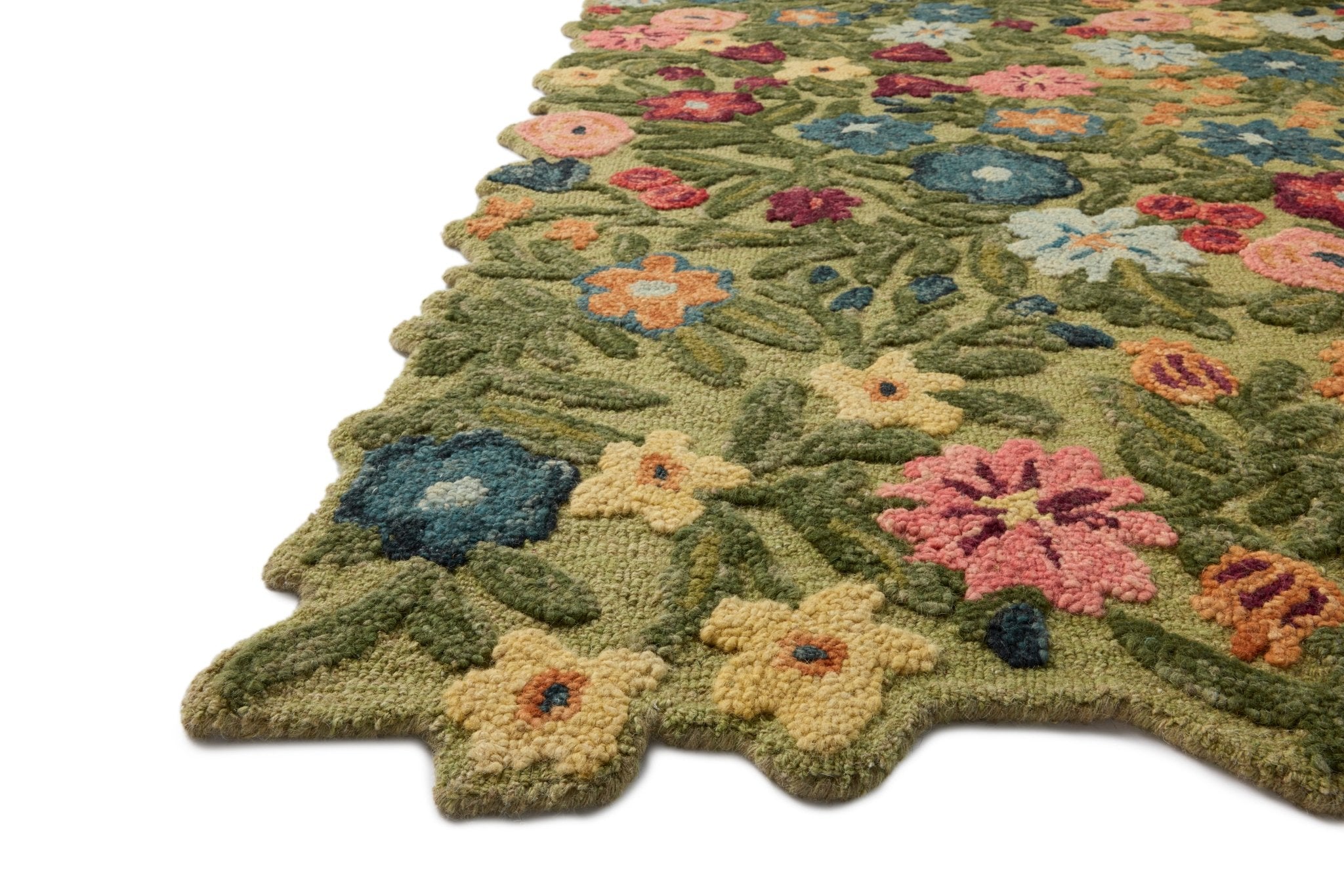 Edith Collection - by Rifle Paper Co x Loloi | Wool Rug – Plain