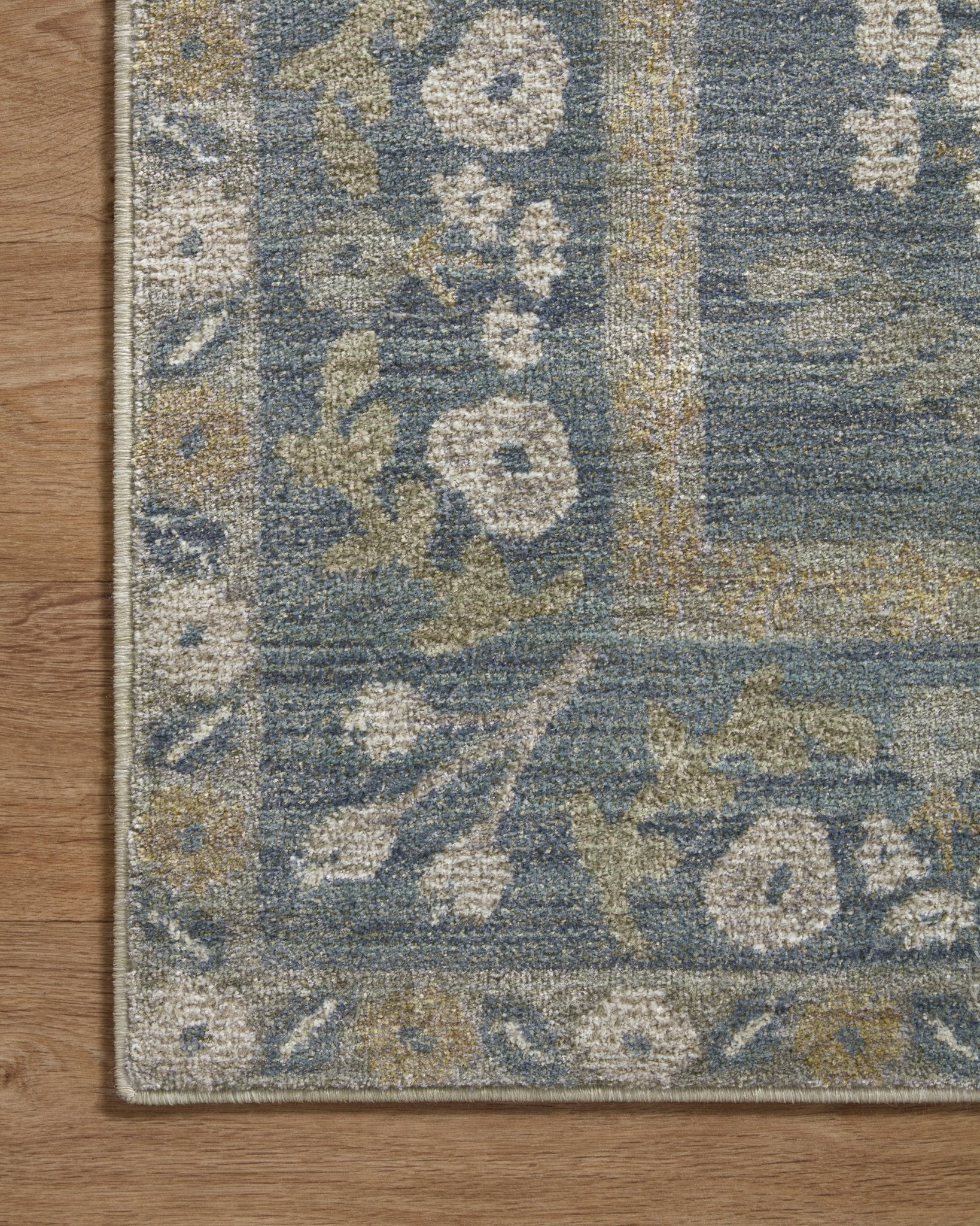 The Florence Slate / Sage Rug by Riffle Co Paper x Loloi - Plain Jane Interiors