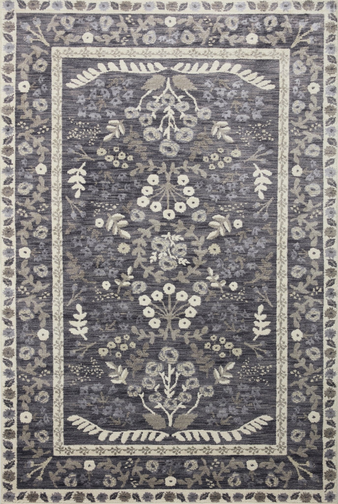 The Florence Slate / Sage Rug by Riffle Co Paper x Loloi - Plain Jane Interiors
