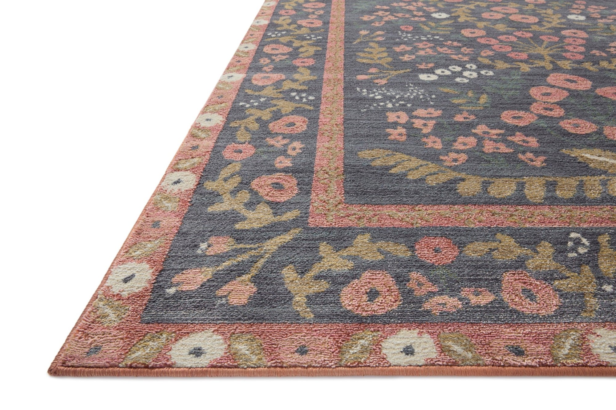The Florence Slate / Sage Rug by Riffle Co Paper x Loloi - Plain Jane Interiors