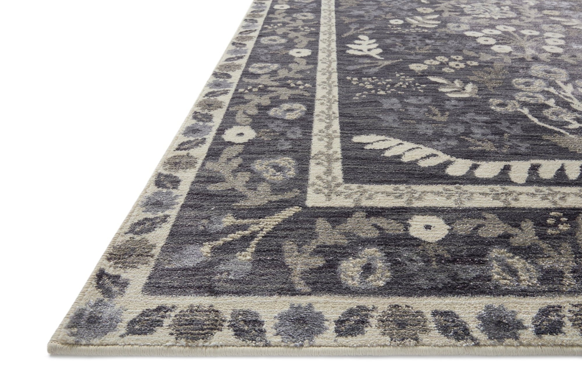 The Florence Slate / Sage Rug by Riffle Co Paper x Loloi - Plain Jane Interiors