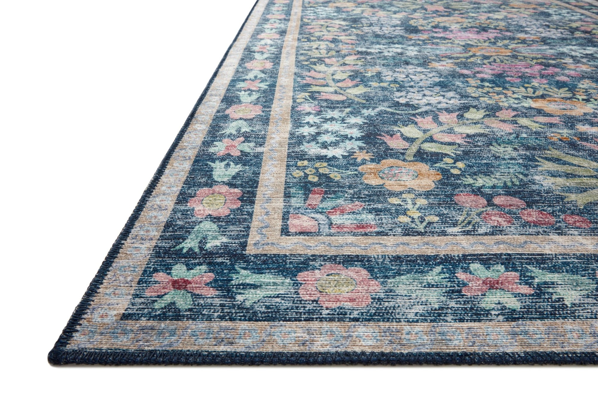The Frances Red Rug by Riffle Co Paper x Loloi - Plain Jane Interiors