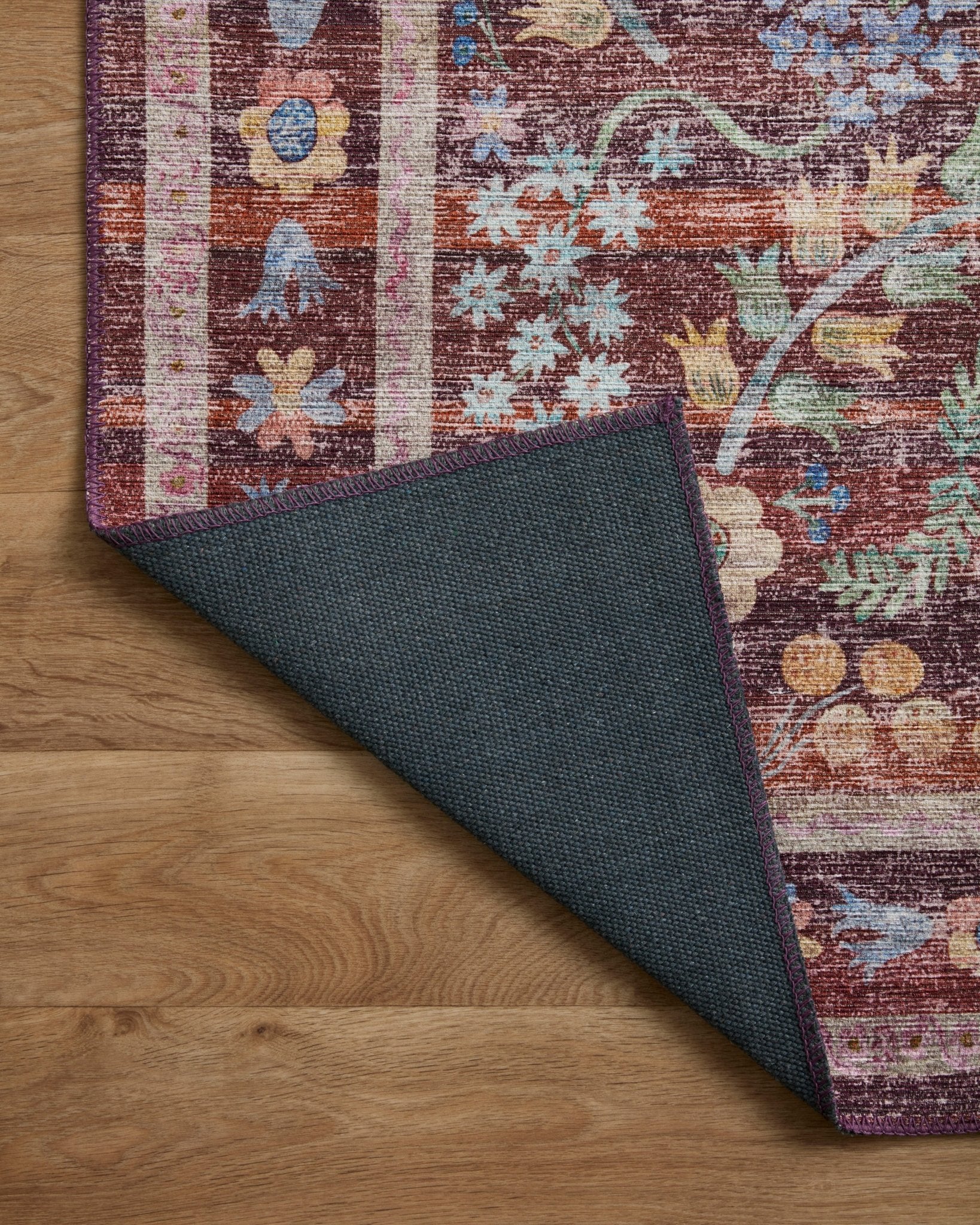 The Frances Red Rug by Riffle Co Paper x Loloi - Plain Jane Interiors