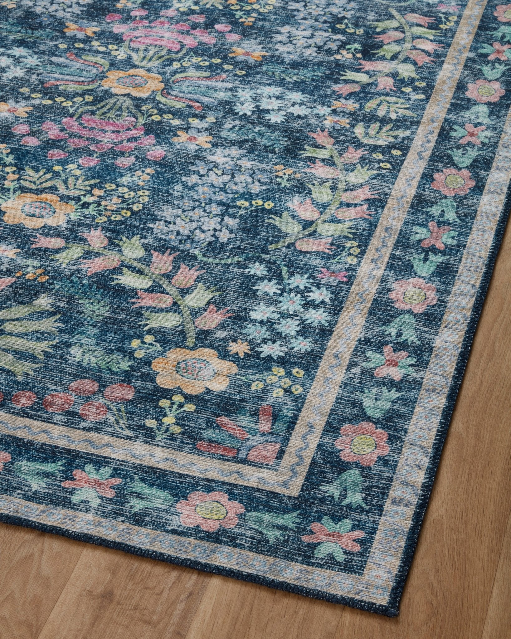 The Frances Red Rug by Riffle Co Paper x Loloi - Plain Jane Interiors