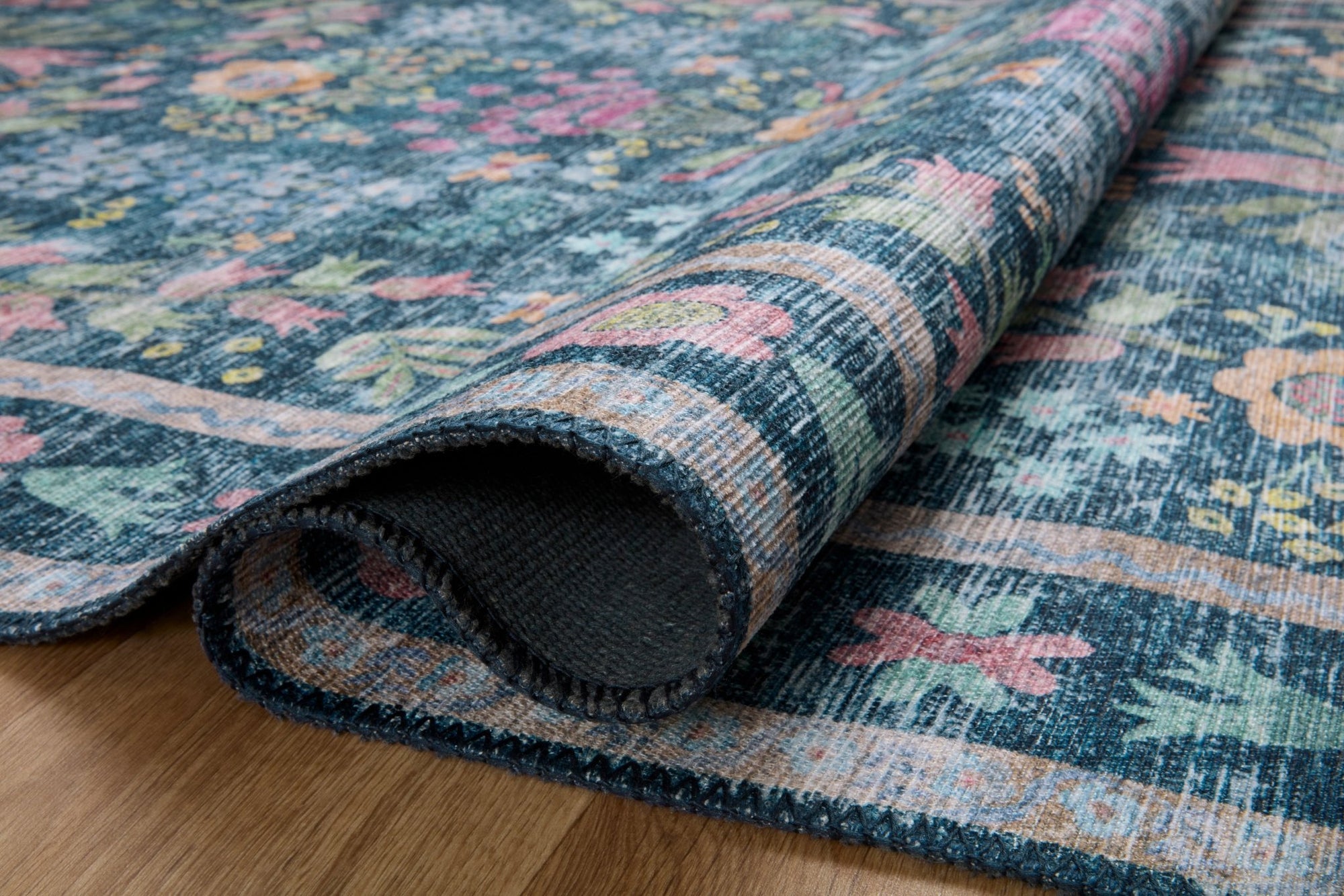 The Frances Red Rug by Riffle Co Paper x Loloi - Plain Jane Interiors