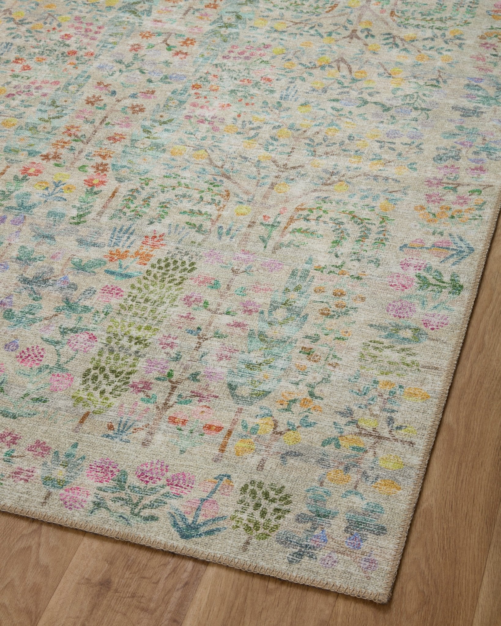 The Grove Khaki Rug by Riffle Co Paper x Loloi - Plain Jane Interiors