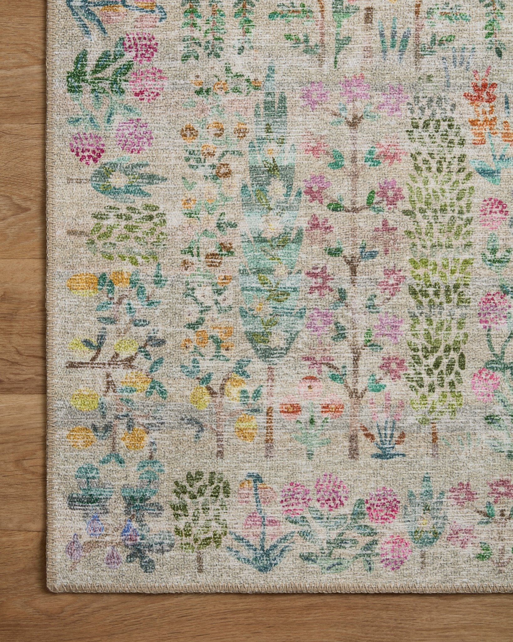 The Grove Khaki Rug by Riffle Co Paper x Loloi - Plain Jane Interiors