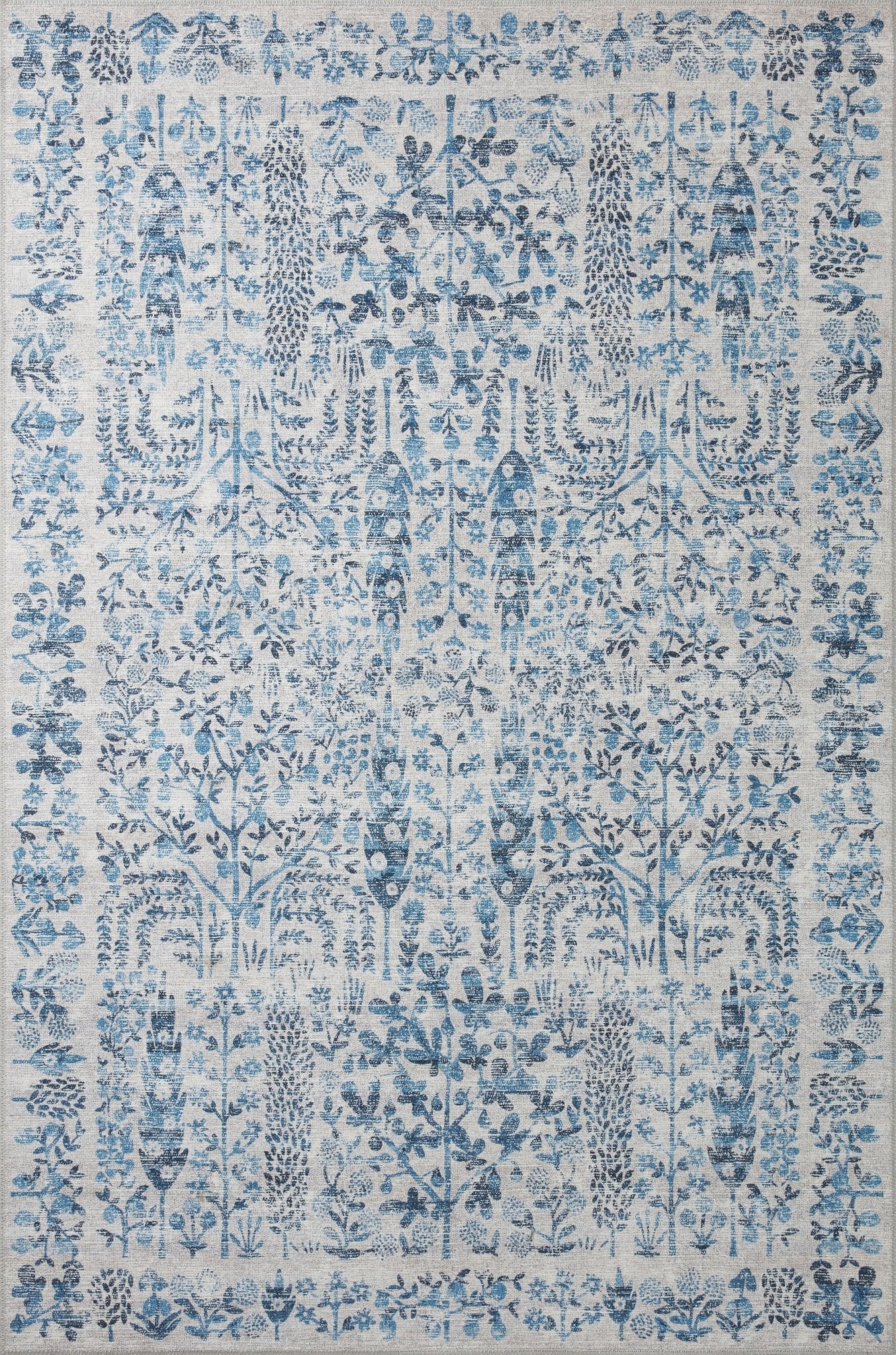 The Grove Khaki Rug by Riffle Co Paper x Loloi - Plain Jane Interiors
