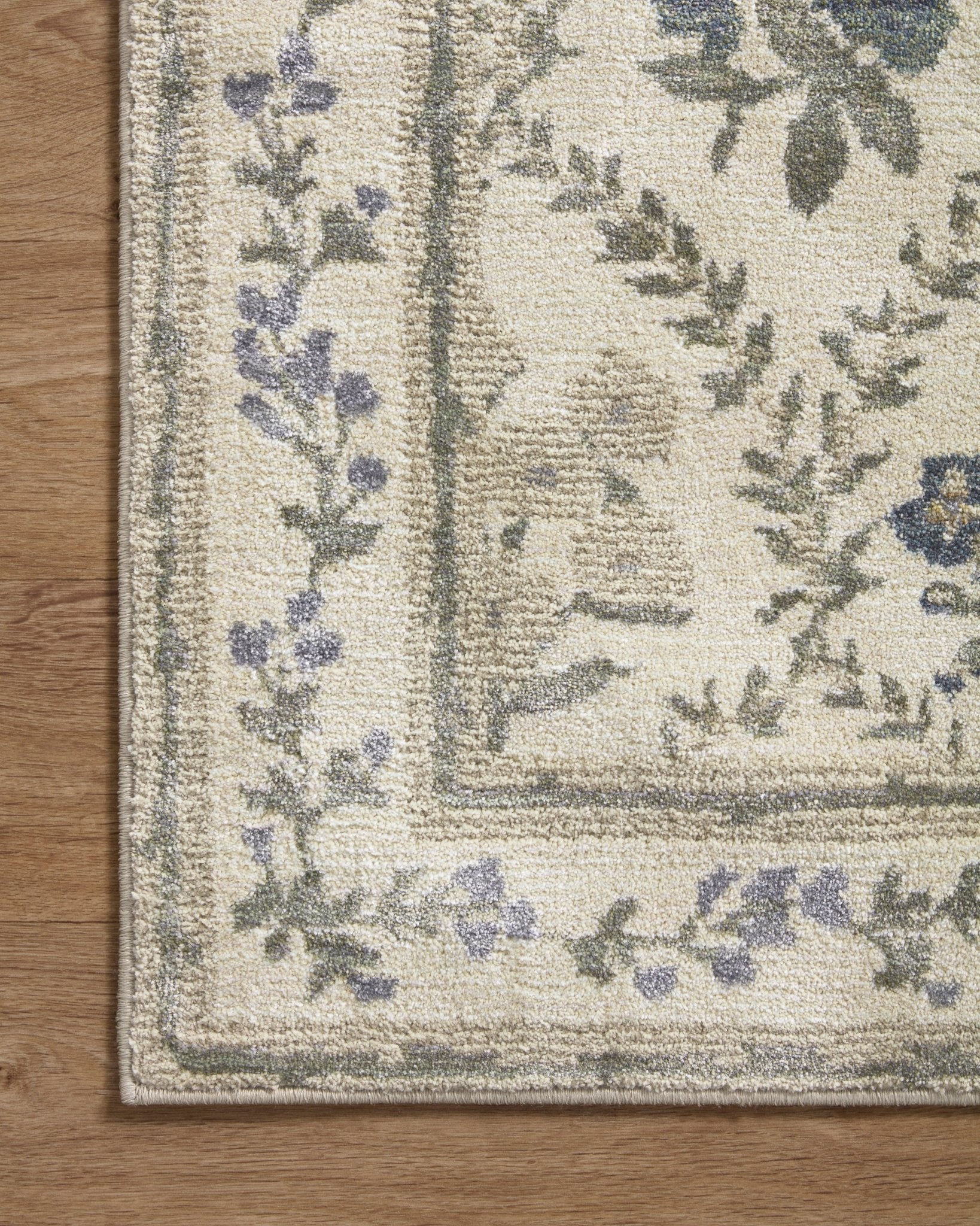The Hawthorne Navy Rug by Riffle Co Paper x Loloi - Plain Jane Interiors