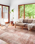 The Layla Rug 11 | Cinnamon/Sage - Plain Jane Interiors