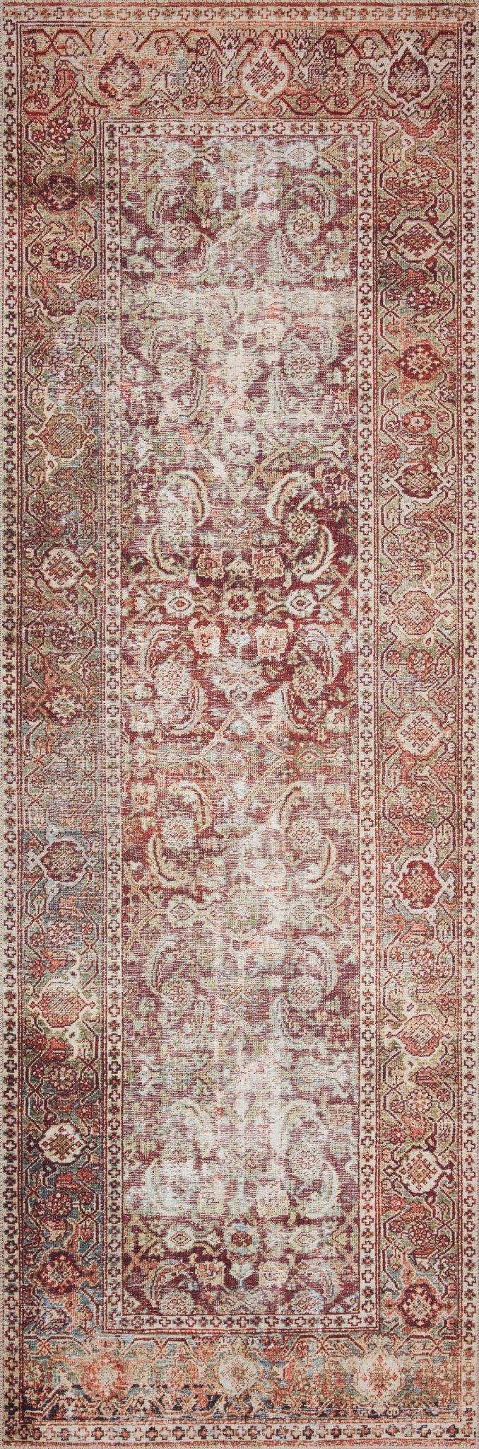 The Layla Rug 11 | Cinnamon/Sage - Plain Jane Interiors