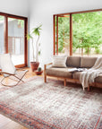 The Layla Rug 12 | Ivory/Brick - Plain Jane Interiors