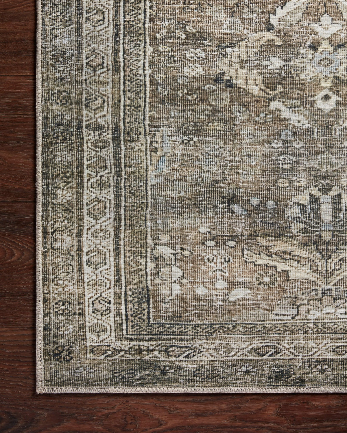 The Layla Rug 13 | Antique/Moss - Plain Jane Interiors