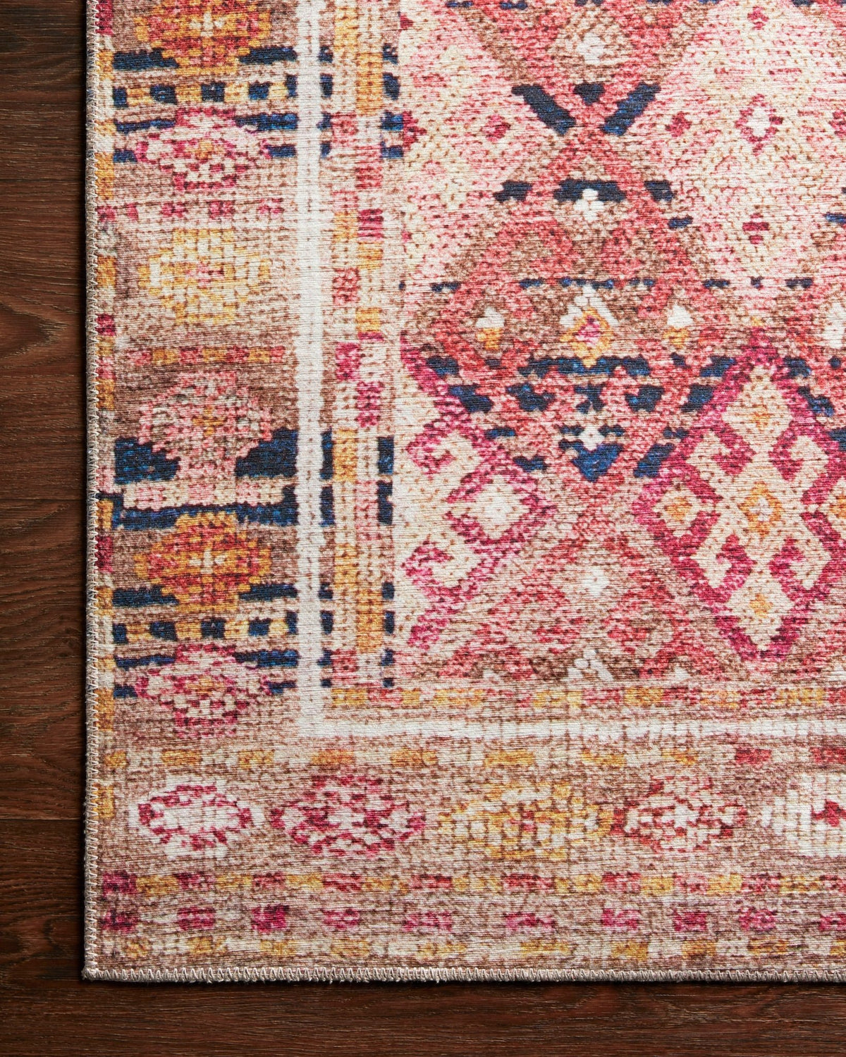 The Layla Rug 15 | Magenta/Multi - Plain Jane Interiors