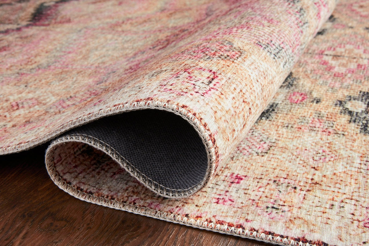 The Layla Rug 17 | Pink/Lagoon - Plain Jane Interiors