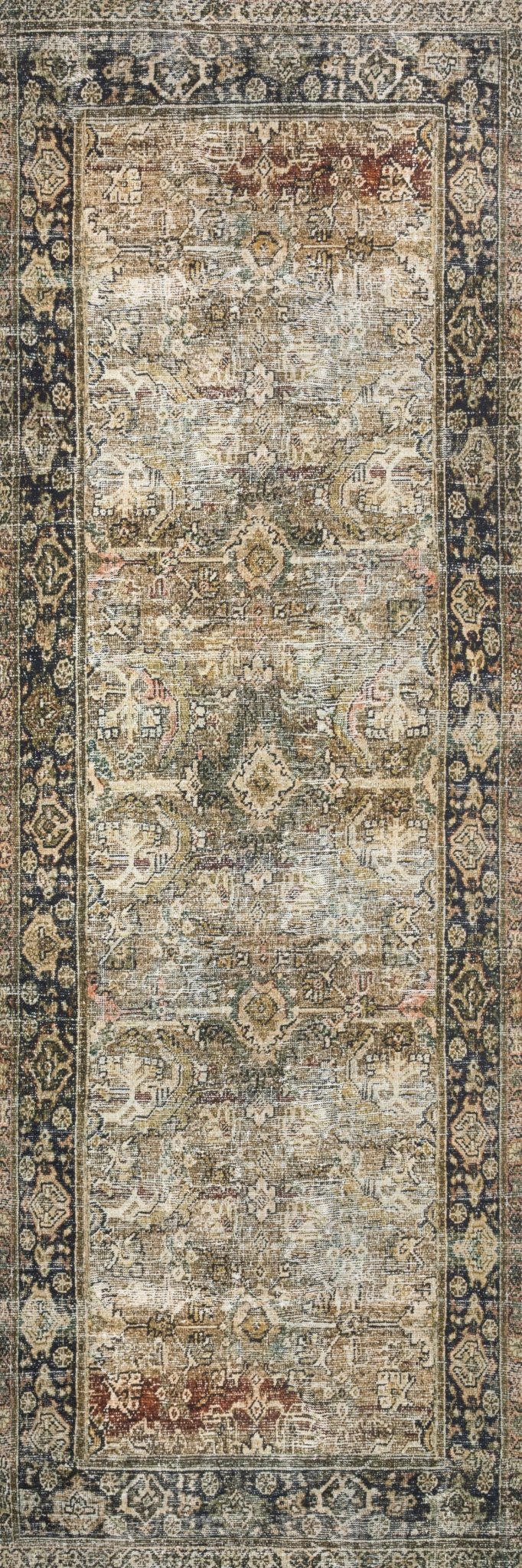 The Layla Rug 3 | Olive/Charcoal - Plain Jane Interiors