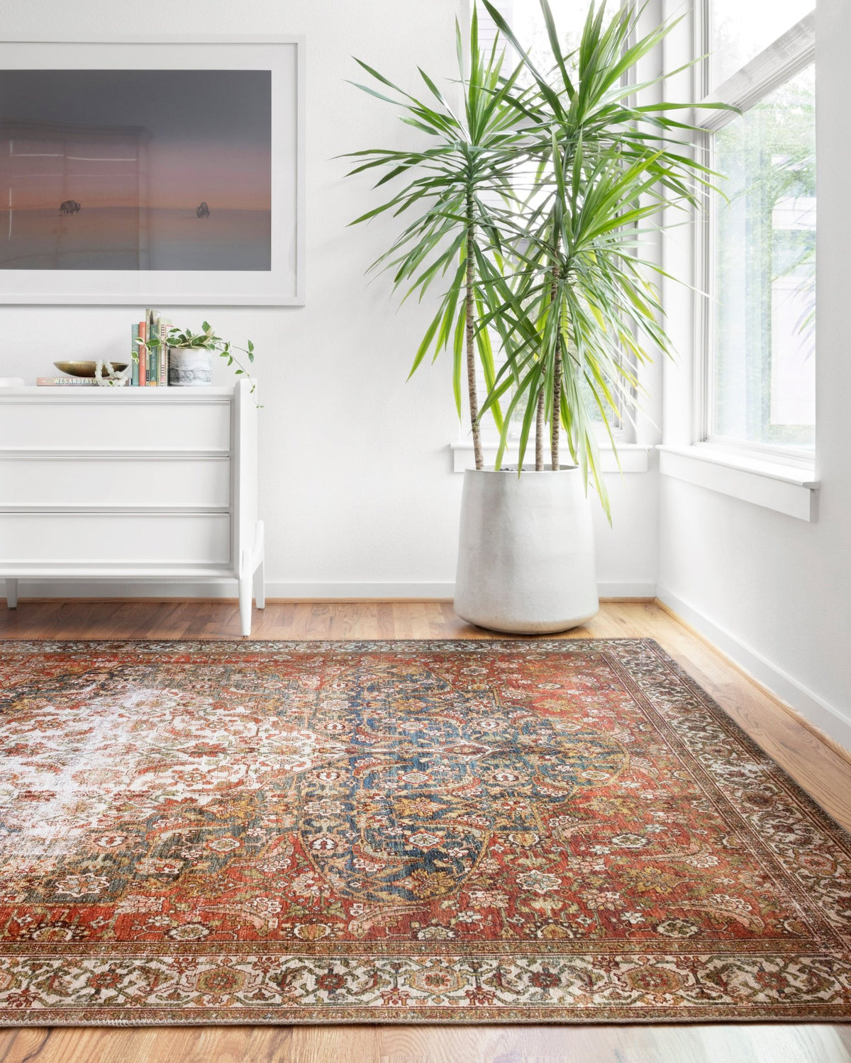 The Layla Rug 5 | Ocean/Multi - Plain Jane Interiors