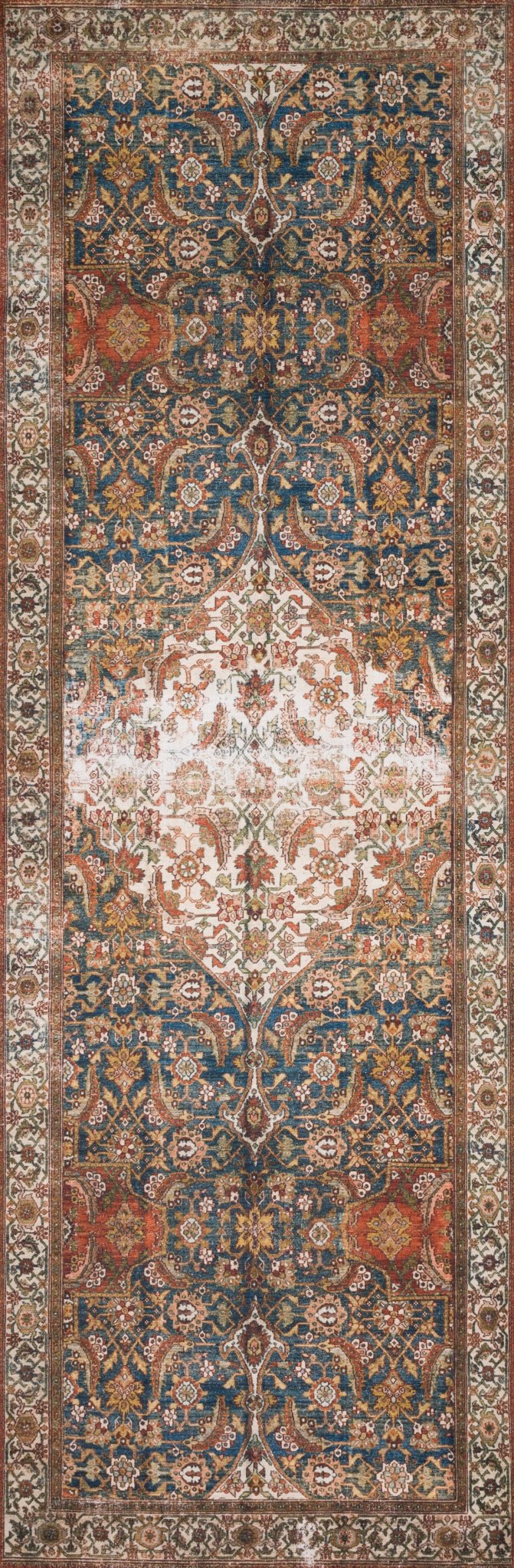 The Layla Rug 5 | Ocean/Multi - Plain Jane Interiors
