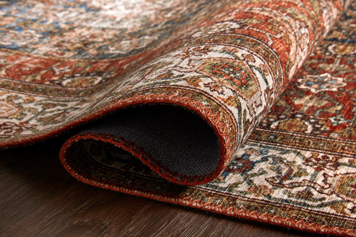 The Layla Rug 5 | Ocean/Multi - Plain Jane Interiors