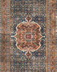 The Layla Rug 9 | Blue/Spice - Plain Jane Interiors