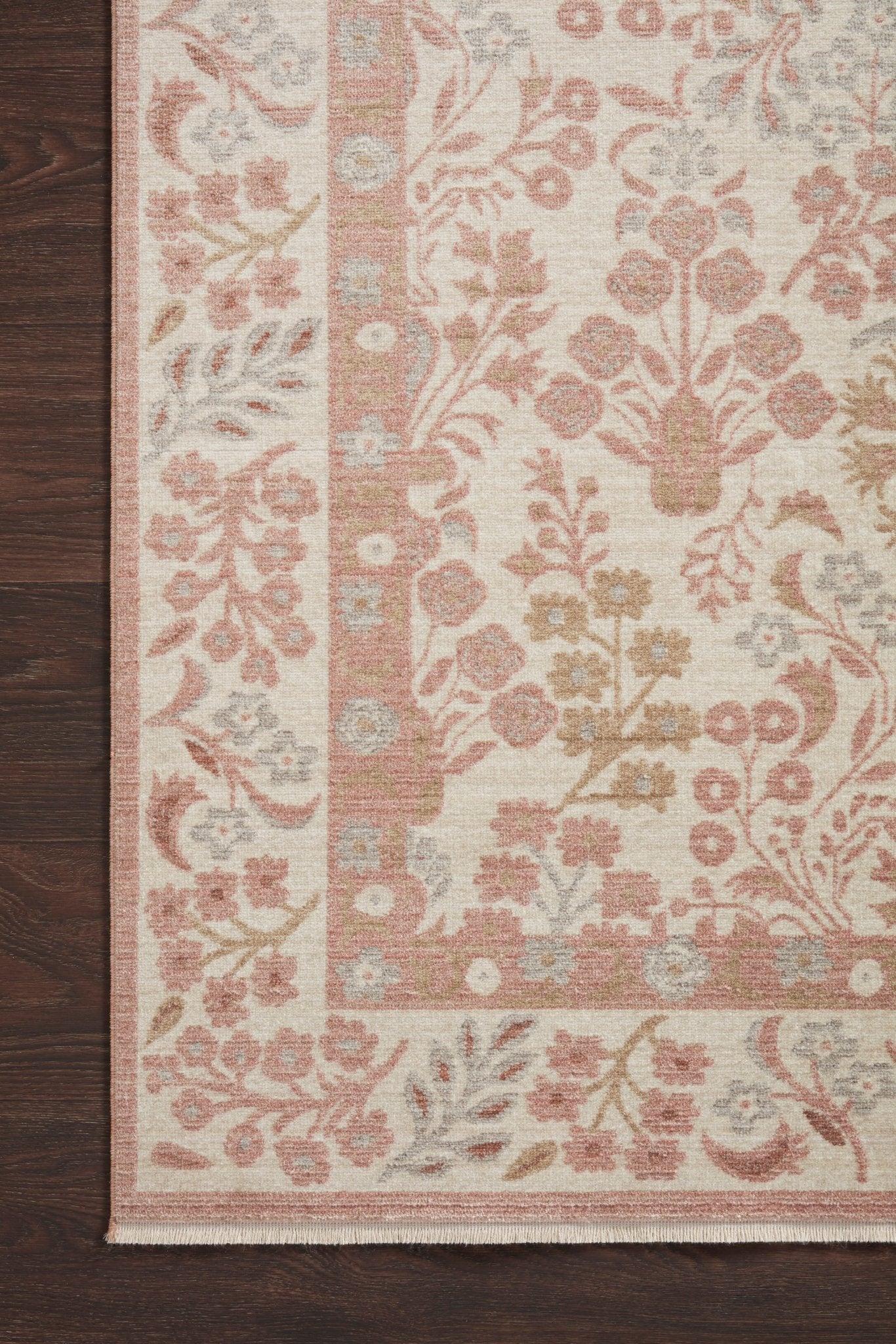 The Lotte Stone Rug by Riffle Co Paper x Loloi - Plain Jane Interiors