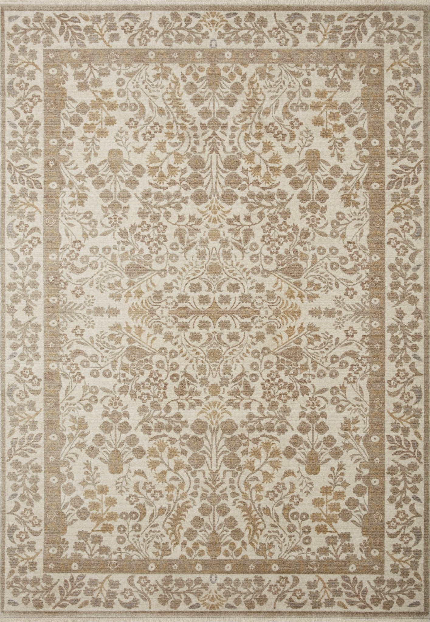 The Lotte Stone Rug by Riffle Co Paper x Loloi - Plain Jane Interiors