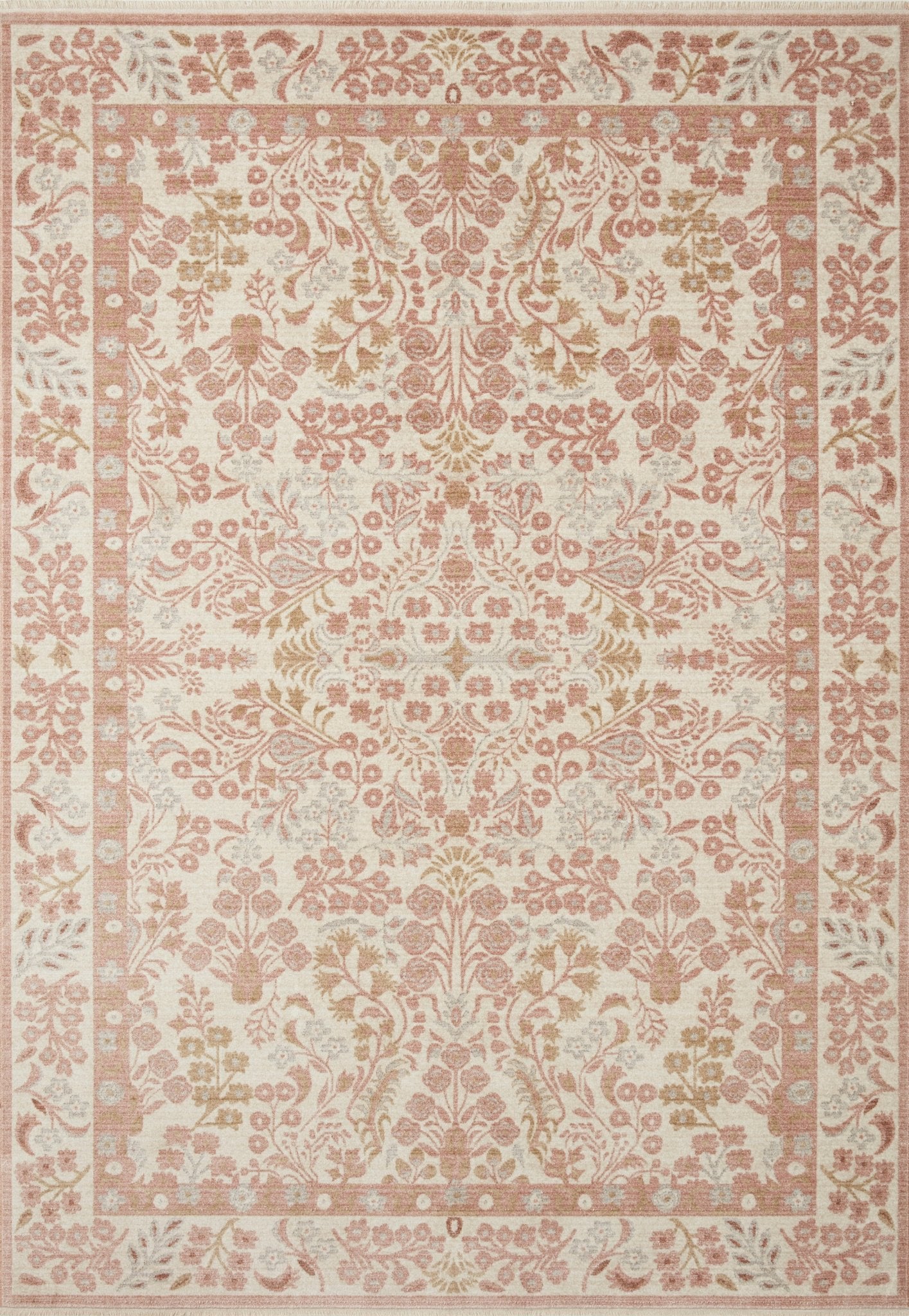 The Lotte Stone Rug by Riffle Co Paper x Loloi - Plain Jane Interiors