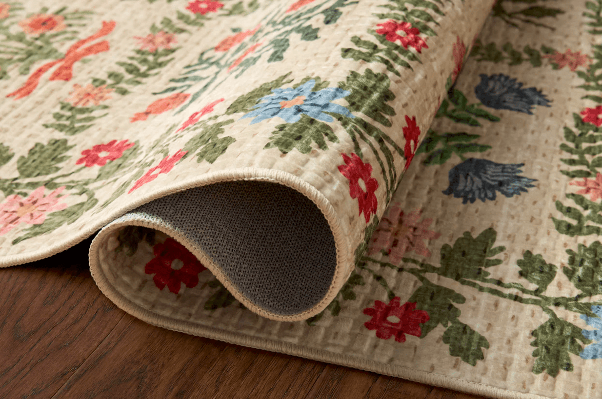 The Orchard Rug in BEIGE / MULTI | Rifle Co Paper x Loloi - Plain Jane Interiors