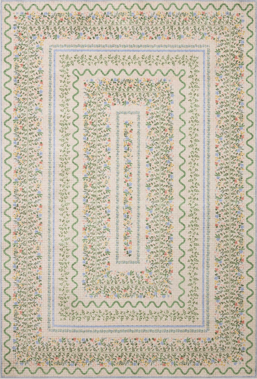 The Orchard Rug in IVORY / MULTI | Rifle Co Paper x Loloi - Plain Jane Interiors