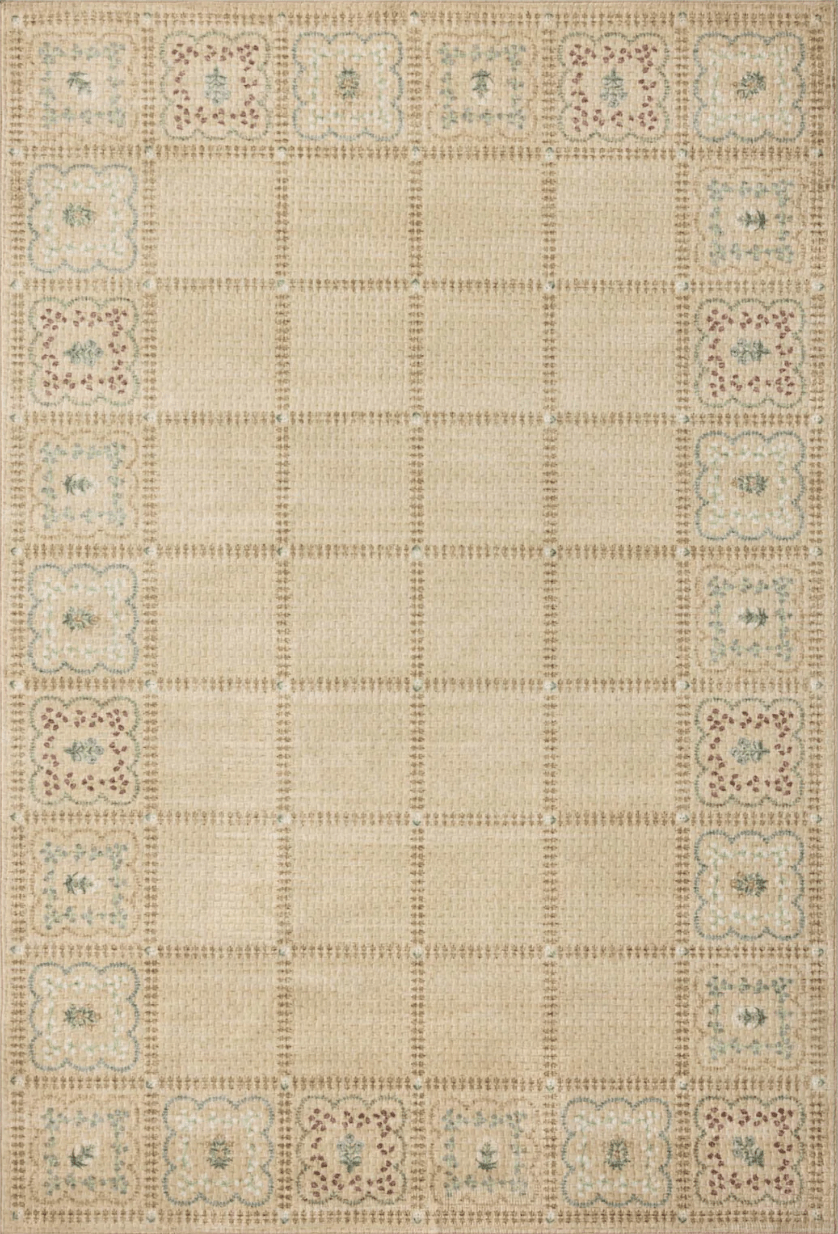 The Orchard Rug in NATURAL / MULTI | Rifle Paper Co x Loloi - Plain Jane Interiors