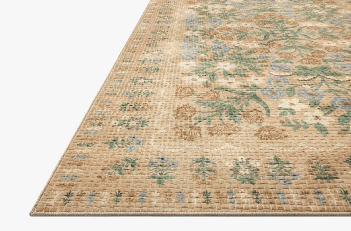 The Orchard Rug in SAND / MULTI | Rifle Paper Co x Loloi - Plain Jane Interiors