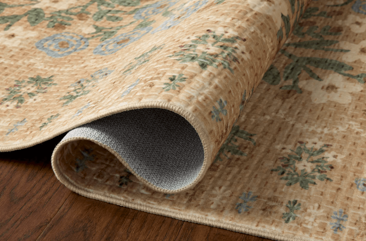 The Orchard Rug in SAND / MULTI | Rifle Paper Co x Loloi - Plain Jane Interiors