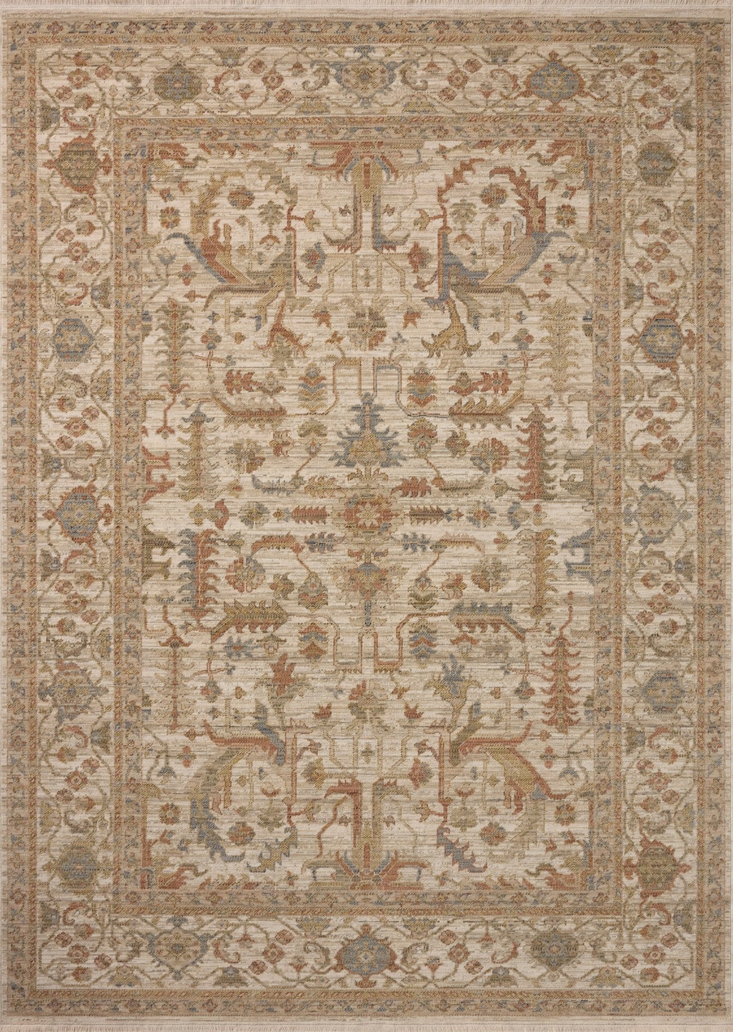 The Reign Rug 01 | Ivory/Sunset - Plain Jane Interiors