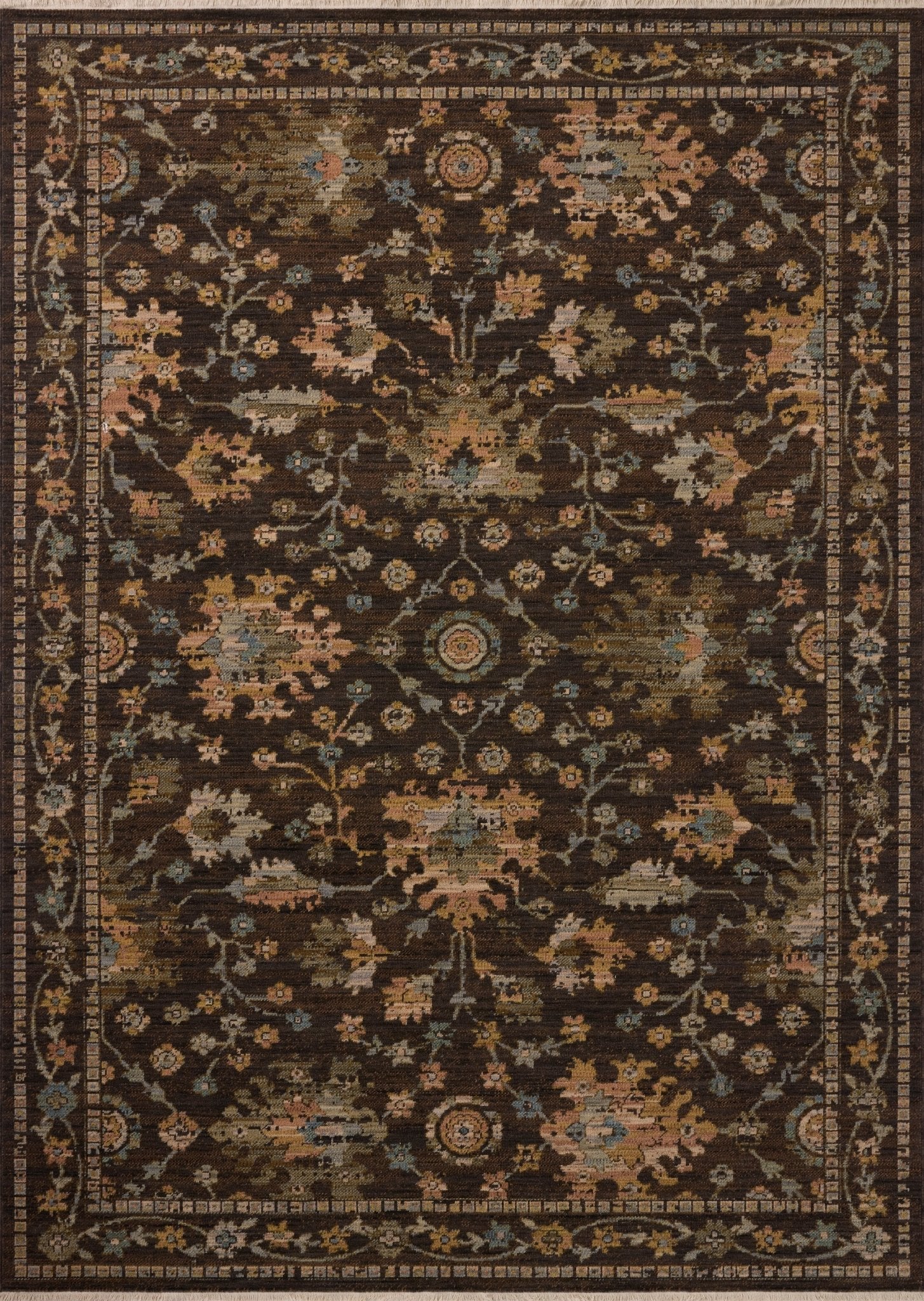 The Reign Rug 05 | Bark/Multi - Plain Jane Interiors