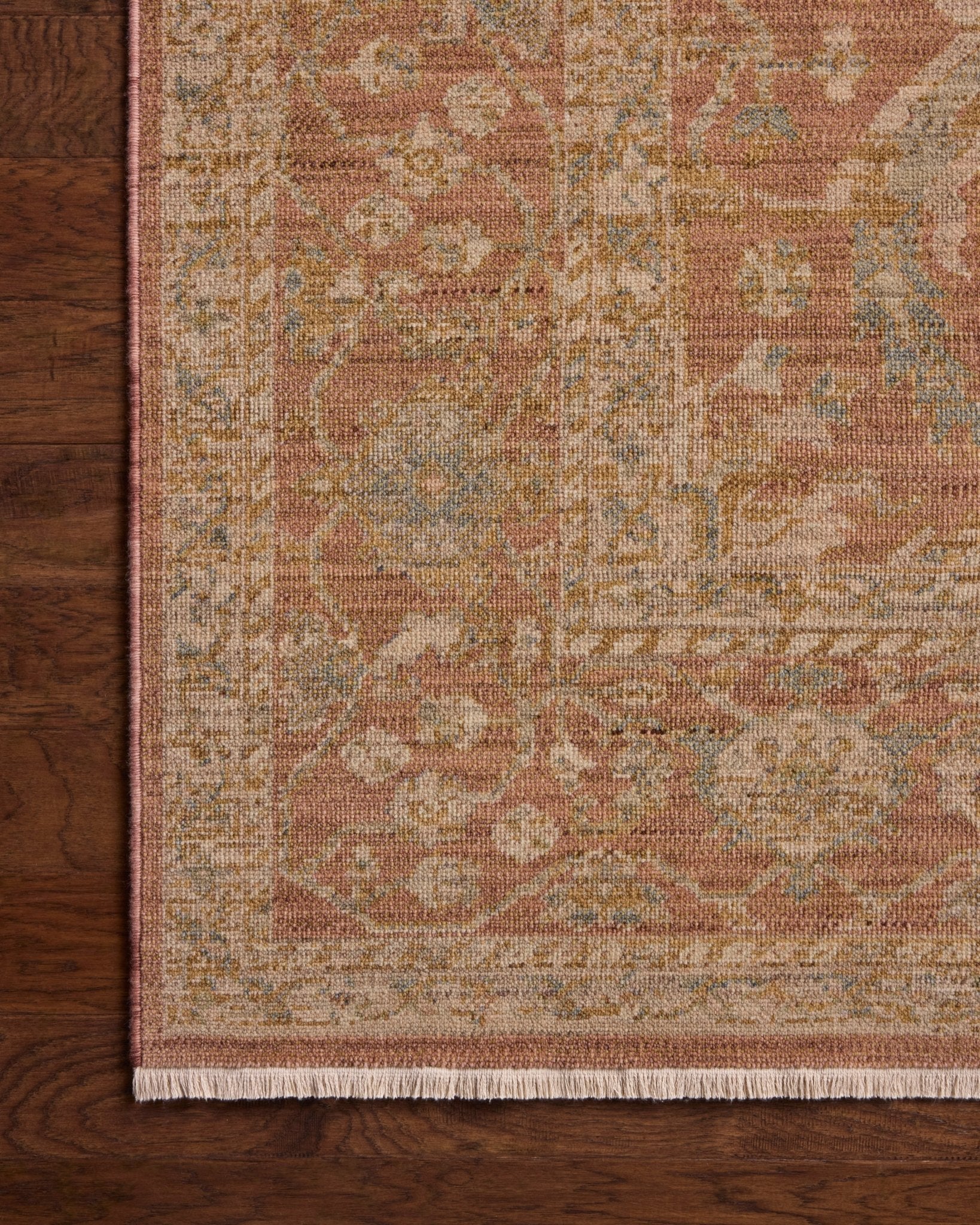 The Reign Rug 07 | Terracotta/Sky - Plain Jane Interiors