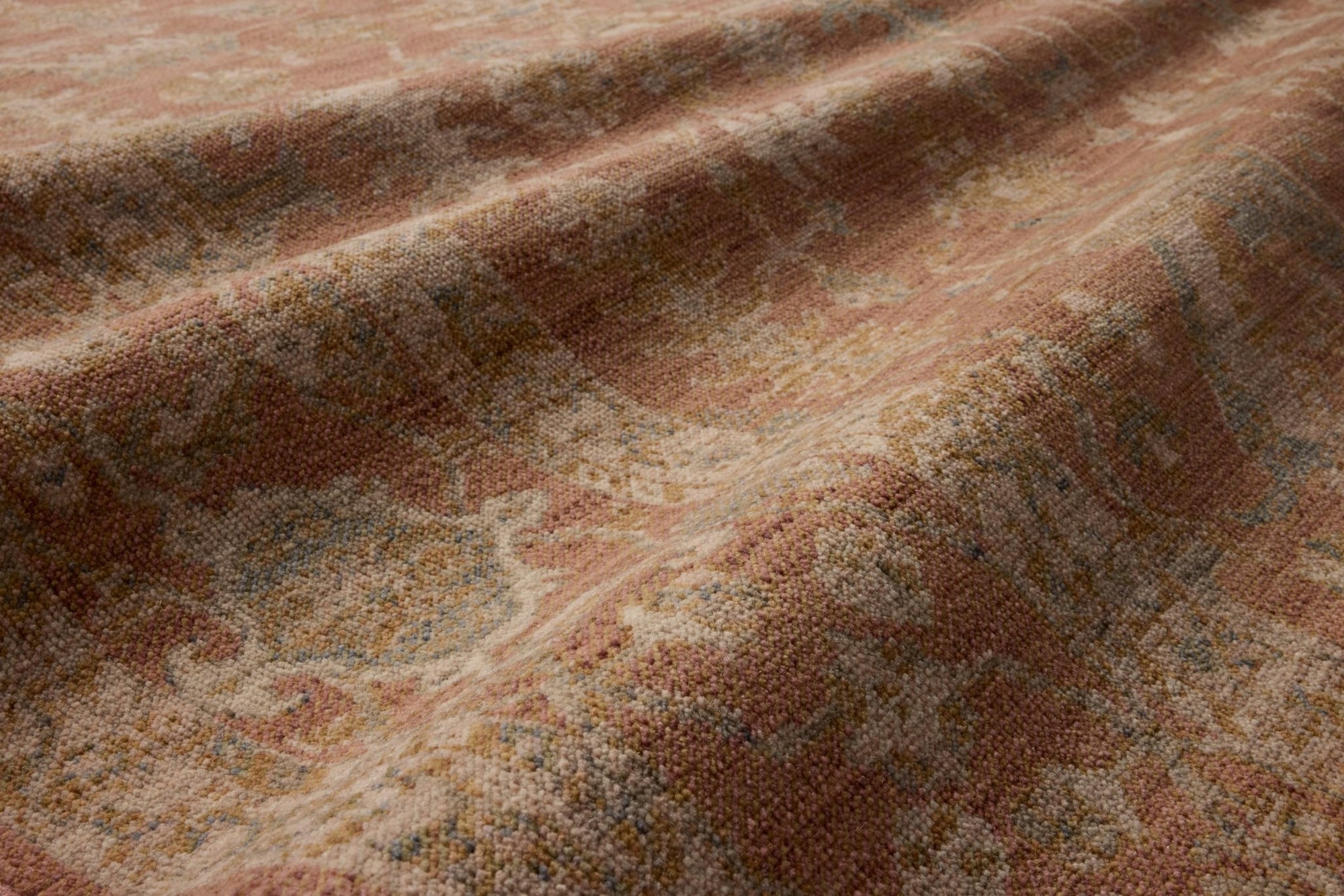 The Reign Rug 07 | Terracotta/Sky - Plain Jane Interiors