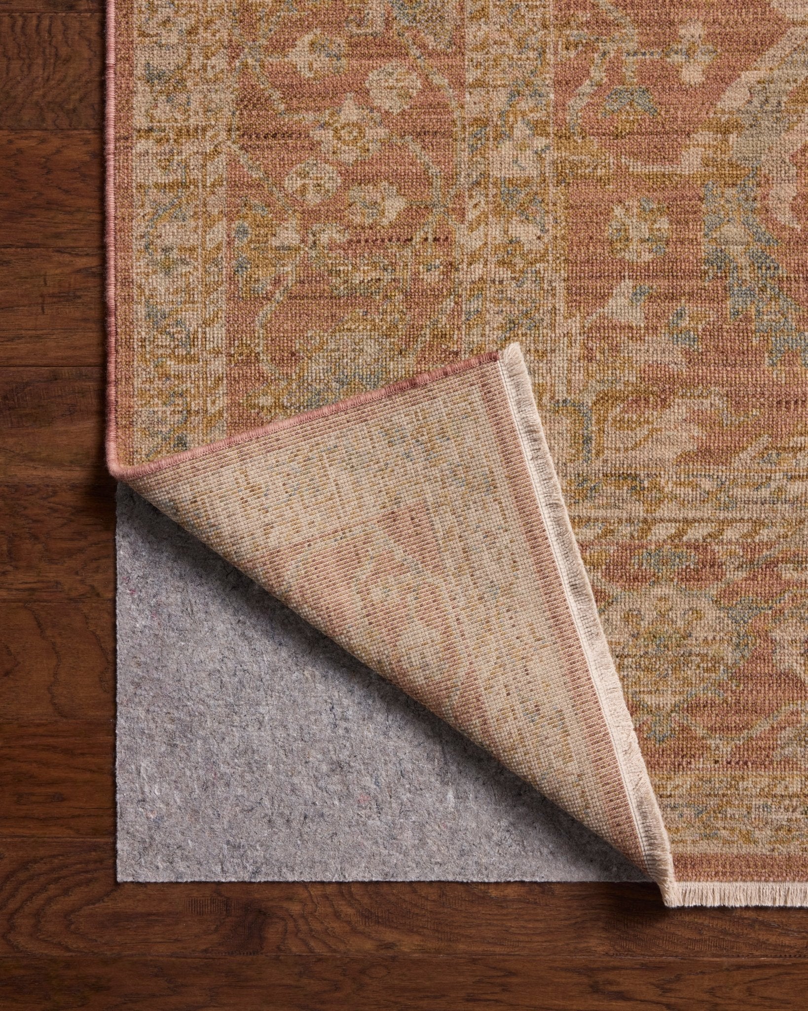 The Reign Rug 07 | Terracotta/Sky - Plain Jane Interiors