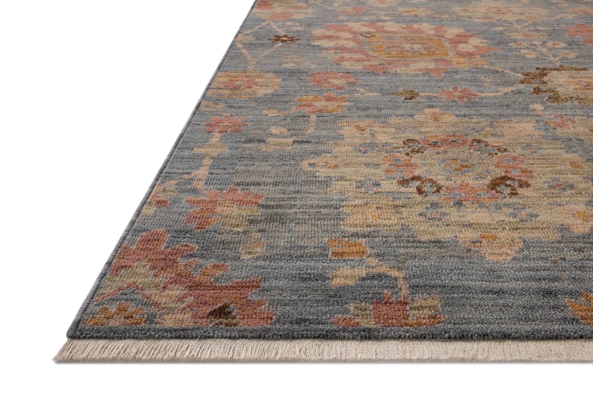 The Reign Rug 09 | Denim/Multi - Plain Jane Interiors