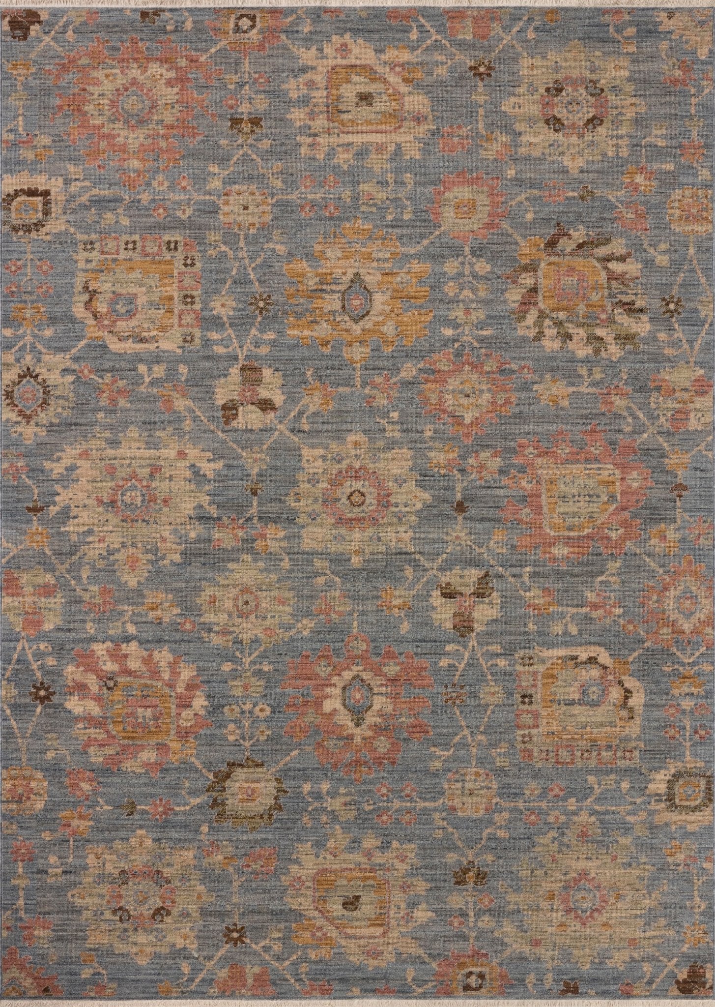 The Reign Rug 09 | Denim/Multi - Plain Jane Interiors