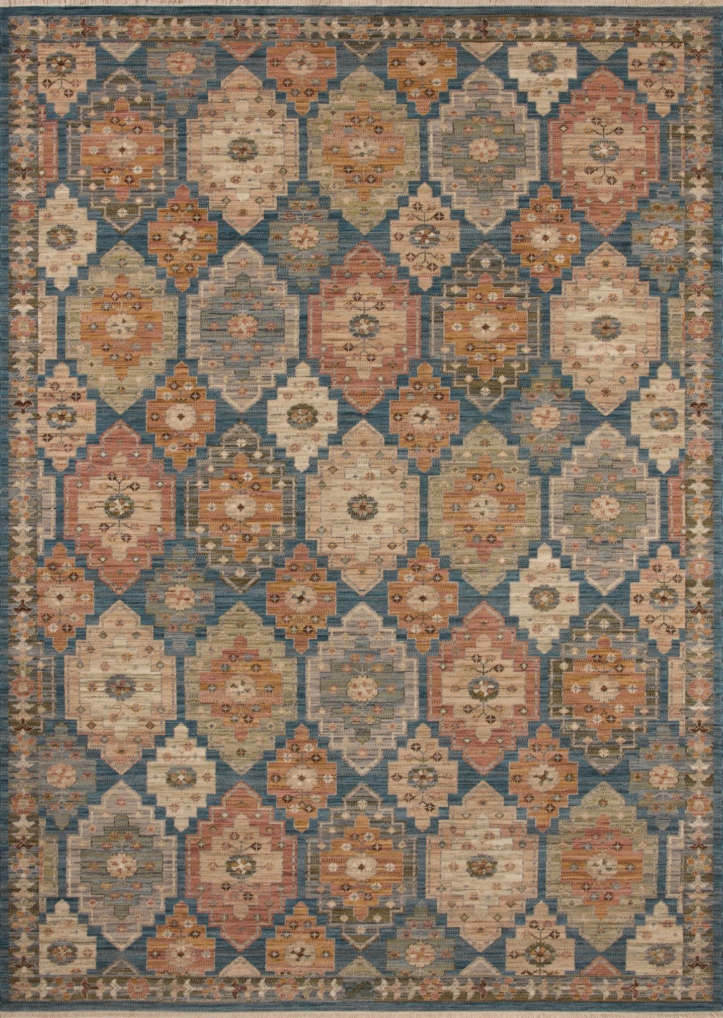 The Reign Rug 12 | Blue/Multi - Plain Jane Interiors